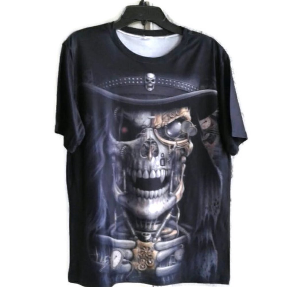 NWOT Skull Jersey t-shirt